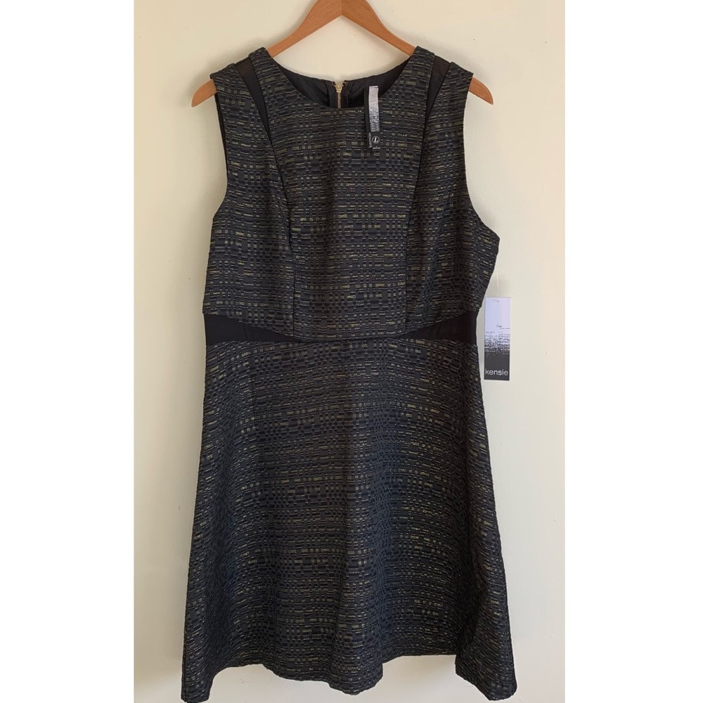 Kensie Fit and Flare Dress